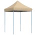 Tienda de fiesta plegable Pop-Up beige 200x200x306