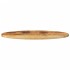 Tablero de mesa ovalado madera maciza de mango 110x50x2,5