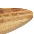 Tablero de mesa ovalado madera maciza de mango 110x50x2,5