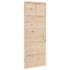 Puerta de granero madera maciza de pino 80x208