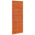 Puerta de granero madera maciza pino marrón miel 80x208