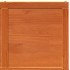 Puerta de granero madera maciza pino marrón miel 80x208