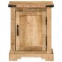 Mesita de noche madera maciza de mango 40x35x50