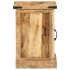 Mesita de noche madera maciza de mango 40x35x50