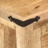Mesita de noche madera maciza de mango 40x35x50