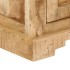 Mesita de noche madera maciza de mango 40x35x50