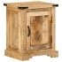 Mesita de noche madera maciza de mango 40x35x50