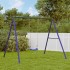 Estructura columpio exterior y 2 ganchos para colgar acero