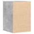 Cajonera de esquina madera ingeniería gris hormigón 40x41x58