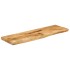 Tablero de mesa borde natural madera maciza mango 120x30x2,5