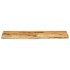 Tablero de mesa borde natural madera maciza mango 120x30x2,5