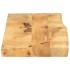 Tablero de mesa borde natural madera maciza mango 120x30x2,5