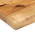 Tablero de mesa borde natural madera maciza mango 120x30x2,5