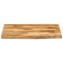 Tablero de mesa borde natural madera maciza mango 60x60x3,8