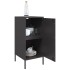 Aparador acero negro 36x39x79
