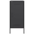 Aparador acero negro 36x39x79