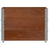Collares de palets 3 uds madera maciza de pino marrón 80x60