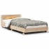 Estructura de cama sin colchón madera maciza de pino 100x200