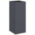 Jardinera acero gris antracita 32x29x75