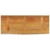 Tablero de mesa borde natural madera maciza mango 90x40x2,5