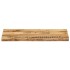 Tablero de mesa borde natural madera maciza mango 90x40x3,8
