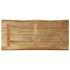Tablero de mesa borde natural madera maciza mango 90x40x3,8