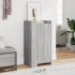 Mueble zapatero madera de ingeniería gris Sonoma 52x37,5x100