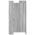 Mueble zapatero madera de ingeniería gris Sonoma 52x37,5x100