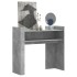Mesa consola de madera de ingeniería gris hormigón 100x35x90