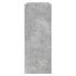 Mesa consola de madera de ingeniería gris hormigón 100x35x90