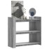 Mesa consola de madera de ingeniería gris Sonoma 100x35x90
