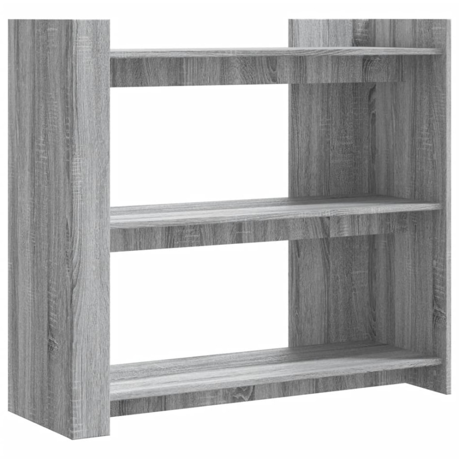 Mesa consola de madera de ingeniería gris Sonoma 100x35x90