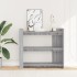 Mesa consola de madera de ingeniería gris Sonoma 100x35x90