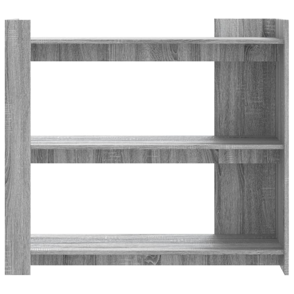 Mesa consola de madera de ingeniería gris Sonoma 100x35x90