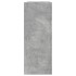 Mesa consola de madera de ingeniería gris hormigón 100x35x90