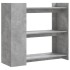 Mesa consola de madera de ingeniería gris hormigón 100x35x90