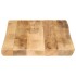 Tablero de mesa borde natural madera maciza mango 70x40x2,5