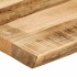 Tablero de mesa borde natural madera maciza mango 70x40x2,5