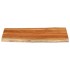 Tablero de mesa rectangular borde natural acacia 100x60x2,5