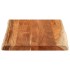 Tablero de mesa rectangular borde natural acacia 70x60x3,8