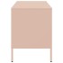 Mueble para TV acero rosa 68x39x50,5