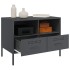 Mueble para TV acero gris antracita 68x39x50,5