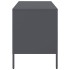 Mueble para TV acero gris antracita 68x39x50,5