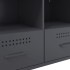 Mueble para TV acero gris antracita 68x39x50,5