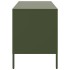 Mueble para TV acero verde oliva 68x39x50,5