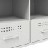 Mueble para TV acero blanco 68x39x50,5