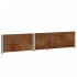 Jardinera de madera maciza de pino marrón 120x80