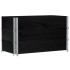 Jardinera de madera maciza de pino negro 100x50