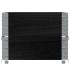 Jardinera de madera maciza de pino negro 100x50