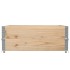 Jardinera de madera maciza de pino 100x100
